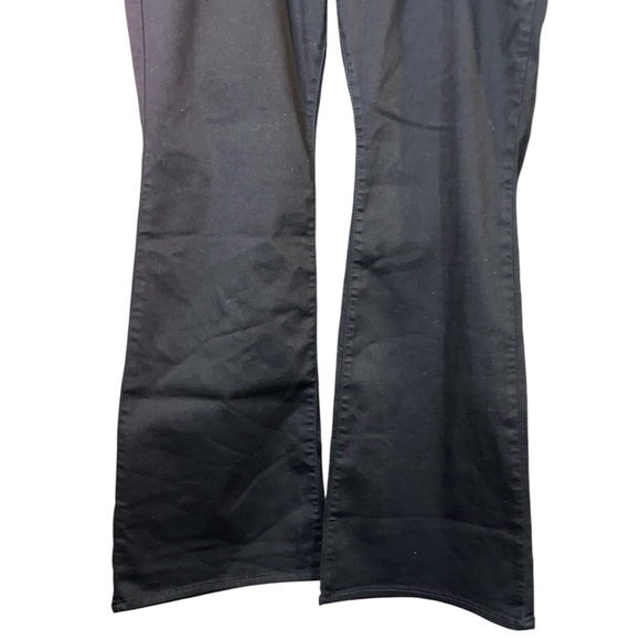 NWT Levi’s Black High Waisted Flare Leg Denim Jeans, Size 33/32 - Picture 3 of 12